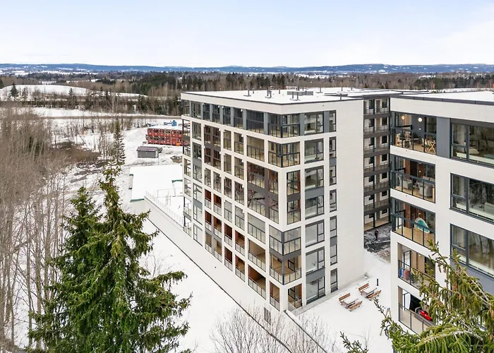 Apartmán Demims Oslo Airport - Location - Parking